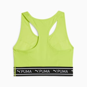 Puma MID IMPACT FIT BRA - Medium support sports bra - speed  green/black/grey - Zalando.de