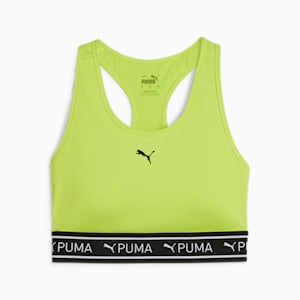 PUMA Women Sports Bra, 3-Pack, Grey, Medium 