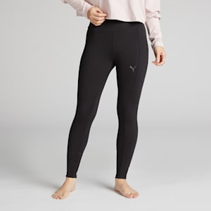 ウィメンズ ヨガ スタジオ ファンデーション ハイウェスト 7/8 タイツ, PUMA Black, extralarge-JPN