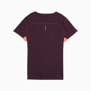 ウィメンズ ランニング テック ラン フェイバリット ヴェロシティ 半袖 Tシャツ, Midnight Plum, extralarge-JPN