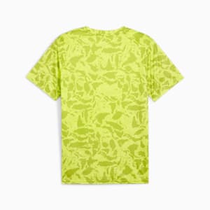 メンズ トレーニング トレイン フェイバリット AOP 半袖 Tシャツ, Lime Pow-Q1 print, extralarge-JPN