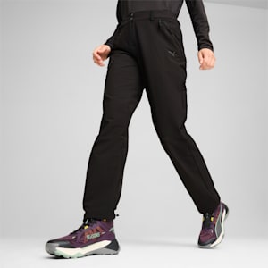 Pants para correr de exterior suave para mujer SEASONS, PUMA Black, extralarge