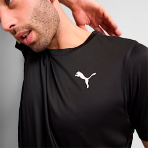 PUMA FIT Men's Graphic Tee, PUMA Black, extralarge