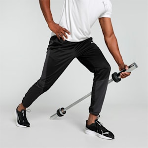 Flex Tricot Men's Training Track Pants, PUMA Black, extralarge-IND