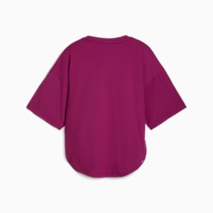 STUDIO Women's Twist Tee, Magenta Gleam, extralarge