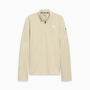 Men's Quarter-Zip Jacket, Desert Dust, extralarge