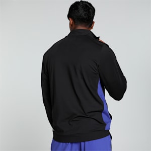 CLOUDSPUN Full-Zip Men's Training Jacket, PUMA Black-Lapis Lazuli, extralarge-IND