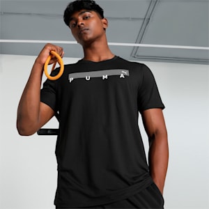 PUMA FIT CLOUDSPUN Men's Training Tee, PUMA Black, extralarge-IND