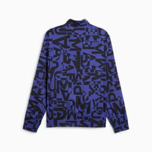 PUMA FIT All-Over Print Jacket Men, Lapis Lazuli, extralarge