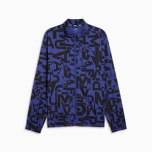 PUMA FIT All-Over Print Jacket Men, Lapis Lazuli, extralarge