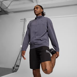 PUMA FIT Woven Full-Zip Jacket Men, Galactic Gray, extralarge