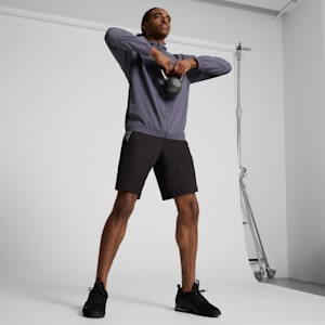 PUMA FIT Woven Full-Zip Jacket Men, Galactic Gray, extralarge