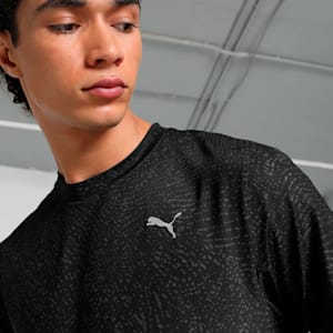 STUDIO CLOUDSPUN All-over Print Men's Training Tee, PUMA Black, extralarge-IND