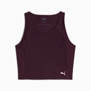 PUMA RUN Ultraform Women's Crop Tank, Midnight Plum, extralarge