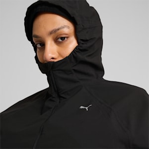 Campera impermeable PUMA RUN para mujer, PUMA Black, extralarge