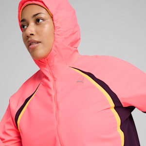 Veste de pluie PUMA RUN Femme, Sunset Glow, extralarge