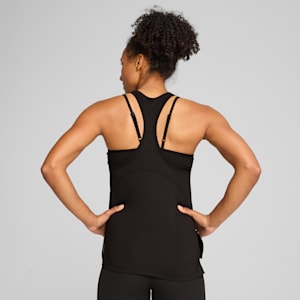 Playera deportiva CLOUDSPUN para mujer, PUMA Black-PUMA White, extralarge