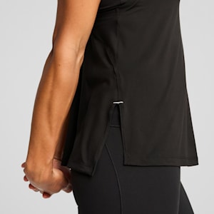 Playera deportiva CLOUDSPUN para mujer, PUMA Black-PUMA White, extralarge