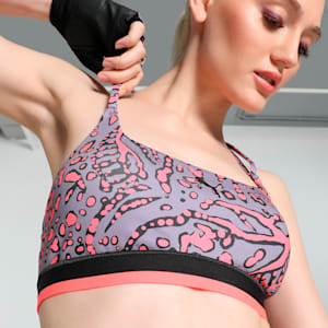 MOVE HYPERNATURAL Women's Low-Impact Training Bra, Sunset Glow-Concept AOP, extralarge-IND