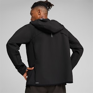 PUMA RUN Men's Rain Jacket, PUMA Black, extralarge