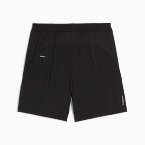 Black puma shorts sales