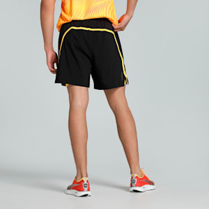 RUN Fav Velocity 2-in-1 Men's Running Shorts, PUMA Black-Sunset Glow, extralarge-IND