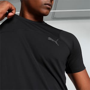 SEASONS Men's Running Tee, PUMA Black, extralarge-IND