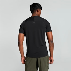 SEASONS Men's Running Tee, PUMA Black, extralarge-IND