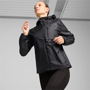 SEASONS Women's Running Jacket, PUMA Black, extralarge