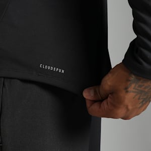 CLOUDSPUN Quarter-Zip Men's Training Jacket, PUMA Black, extralarge-IND