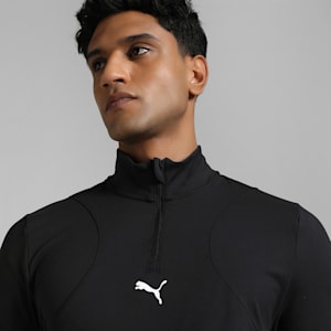 CLOUDSPUN Quarter-Zip Men's Training Jacket, PUMA Black, extralarge-IND