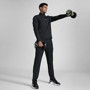CLOUDSPUN Quarter-Zip Men's Training Jacket, PUMA Black, extralarge-IND