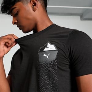 SEASONS Men's Trail Running Tee, PUMA Black, extralarge-IND