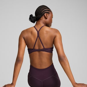 Brassière d'entraînement MOVE CLOUDSPUN, Midnight Plum, extralarge