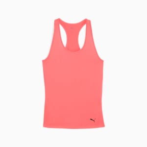 Playera sin mangas Train All Day Essentials II para mujer, Peach Frost, extralarge