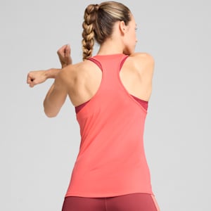 Playera sin mangas Train All Day Essentials II para mujer, Peach Frost, extralarge