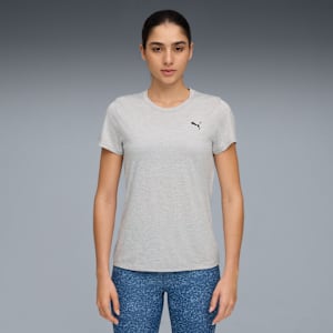 TAD ESSENTIALS Heather Tee Women, Light Gray Heather, extralarge