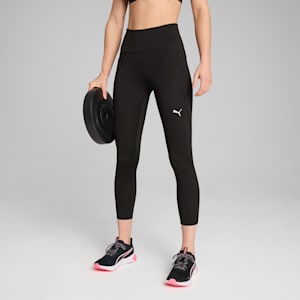 Train All Day ESSENTIALS Women's 7/8 Tights, PUMA Black, extralarge