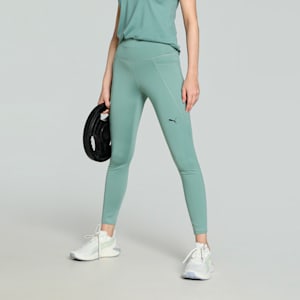 Train All Day Women's 7/8 Training Tights, Green Moon, extralarge-IND