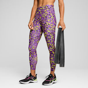 Train All Day GRAPHIC Women's 7/8 Tights, Lemon Sherbert-AW-048287-0001, extralarge