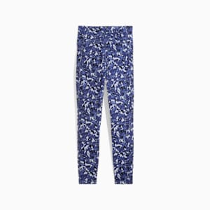 Train All Day GRAPHIC Women's 7/8 Tights, Blue Crystal-AW-048287-0001, extralarge