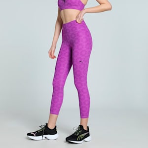 Train All Day GRAPHIC Women's 7/8 Training Tights, Wild Berry-AW-048281-0001, extralarge-IND