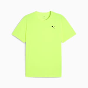 TAD ESSENTIALS Solid Cat Tee Men, Yellow Alert, extralarge