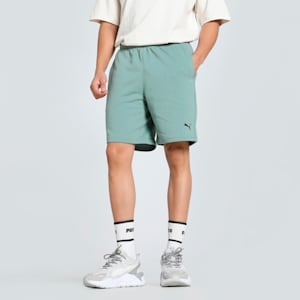 Train All Day Knit Men's Training Shorts, Green Moon, extralarge-IND