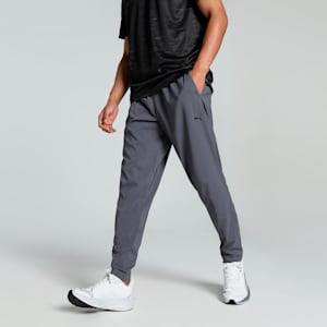 Train All Day Men's Woven Tapered Training Pants, Galactic Gray, extralarge-IND