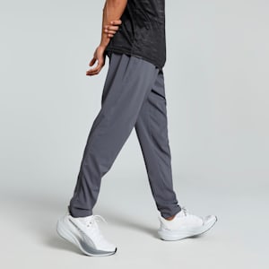 Train All Day Men's Woven Tapered Training Pants, Galactic Gray, extralarge-IND