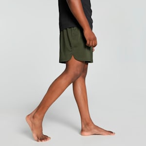 STUDIO FOUNDATION Men's Training Shorts, Dark Olive, extralarge-IND