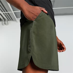 STUDIO FOUNDATION Men's Shorts, Dark Olive, extralarge-IND