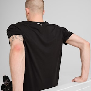 Train All Day TECH Triblend Men's Training Tee, PUMA Black, extralarge-IND