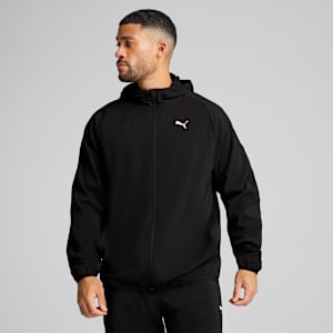 TAD TECH Woven Full Zip Men, PUMA Black, extralarge